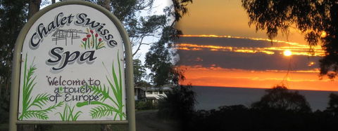 Chalet Swisse Spa Retreat - Accommodation Nelson Bay 2