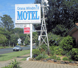 Orana Windmill Motel - Accommodation Nelson Bay