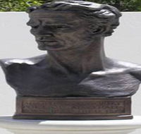 Adam Lindsay Gordon Bronze Bust - Accommodation Nelson Bay