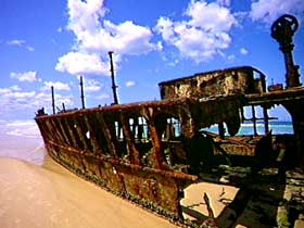 Maheno Shipwreck - Accommodation Nelson Bay 0