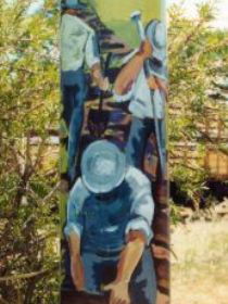 Capella Light Pole Murals - Accommodation Nelson Bay 0