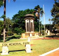 Esk War Memorial and Esk Memorial Park - Accommodation Nelson Bay