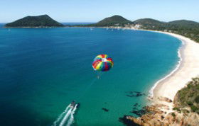 Port Stephens Parasailing - Accommodation Nelson Bay 3