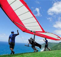 Hang gliding Oz - Accommodation Nelson Bay