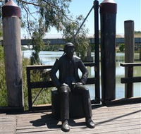 Captain John Egge Statue - Accommodation Nelson Bay
