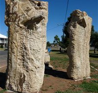 Fossilised Forrest Sculptures - Nelson Bay Accommodation.com