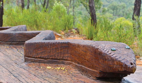 Sculptures In The Scrub Walking Track - Accommodation Nelson Bay 3