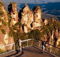 Echo Point lookout Three Sisters - Accommodation Nelson Bay