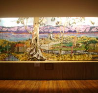 Adaminaby Memorial Hall Stage Curtain - Accommodation Nelson Bay