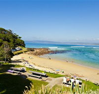 Merimbula Bar Beach - Accommodation Nelson Bay
