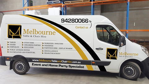 Melbourne Table & Chair Hire - Accommodation Nelson Bay 1
