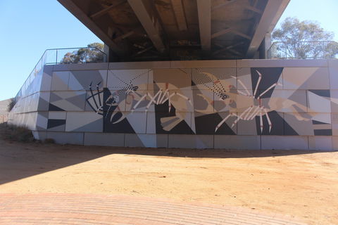 Berri Bridge Mural - Accommodation Nelson Bay 0