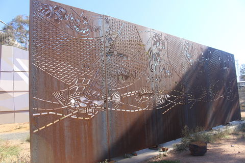 Berri Bridge Mural - Accommodation Nelson Bay 1