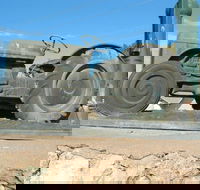 Ferguson Tractor Monument - Accommodation Nelson Bay