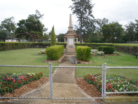 McConnell Park And Toogoolawah War Memorial - Accommodation Nelson Bay 0