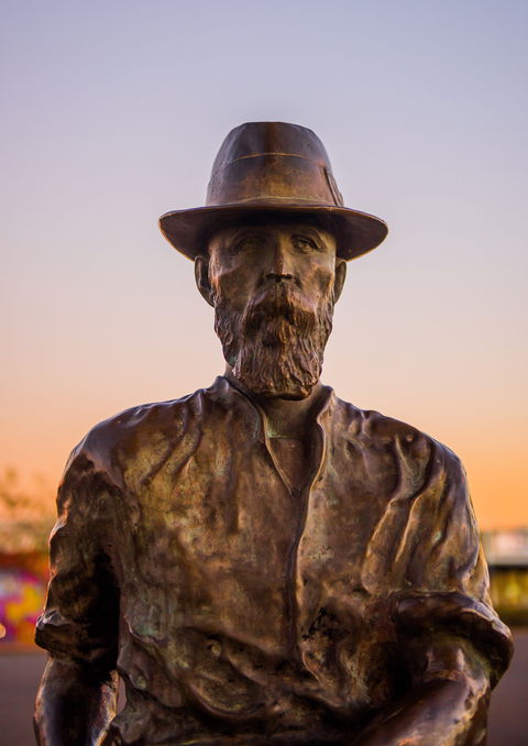 Paddy Hannan's Statue - Accommodation Nelson Bay 0