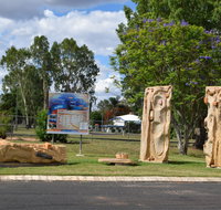 The Fossilised Forest Sculpture - Nelson Bay Accommodation.com
