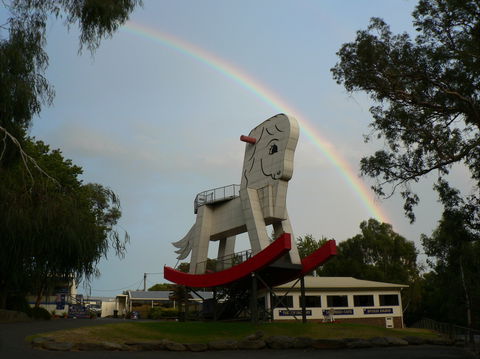 The Big Rocking Horse And The Toy Factory - Accommodation Nelson Bay 0