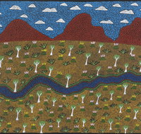 Art Exhibition - Artists of Ampilatwatja - Accommodation Nelson Bay
