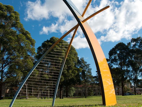 Sculpture Walk At WSU Campbelltown Campus - Accommodation Nelson Bay 1