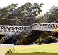 Victoria Bridge over Stonequarry Creek - Accommodation Nelson Bay