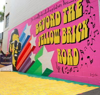Yellow Brick Road and Elton John Mural - Accommodation Nelson Bay