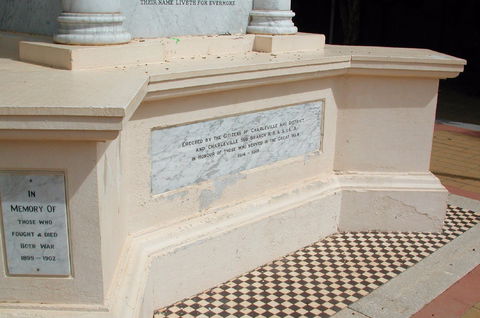 Charleville War Memorial - Accommodation Nelson Bay 1