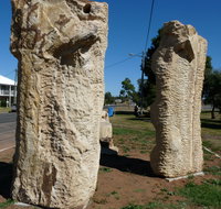 Fossilised Forrest Sculptures - Nelson Bay Accommodation.com