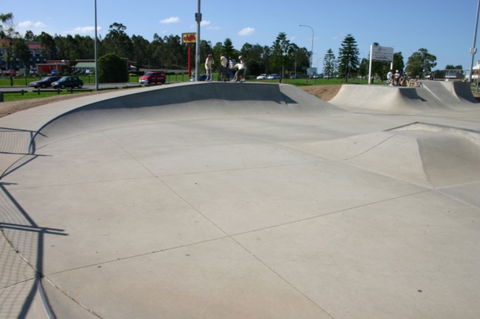 Campbelltown  Skate Park - Accommodation Nelson Bay 2