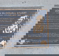 John McDouall Stuart 150th Anniversary - Accommodation Nelson Bay