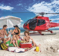 Private Helicopter Tour Reef Island Snorkeling and Gourmet Picnic Lunch - Accommodation Nelson Bay