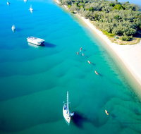 Half-Day Kayak SUP and snorkel tour at Wave Break Island with Lunch - Accommodation Nelson Bay