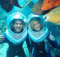 Green Island Day Trip Including Seawalker Helmet Dive COMBO - Accommodation Nelson Bay