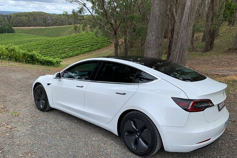 Adelaide Airport Departure Transfer In A Tesla Model3 EV - Accommodation Nelson Bay 2