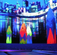 Family Fun Centres Black Light Mini Golf - Accommodation Nelson Bay