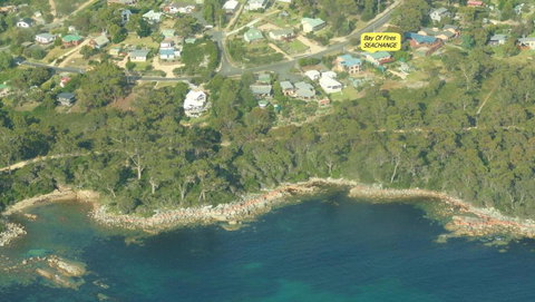 BAY Of FIRES SEACHANGE Ocean Frontage - Accommodation Nelson Bay 4