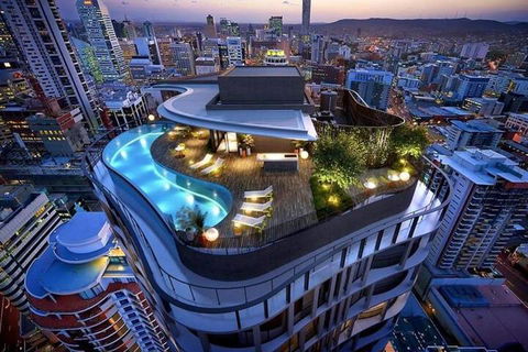 Brisbane Central Highrise 1bed GYM Pool Qbn550-25 - Accommodation Nelson Bay 7