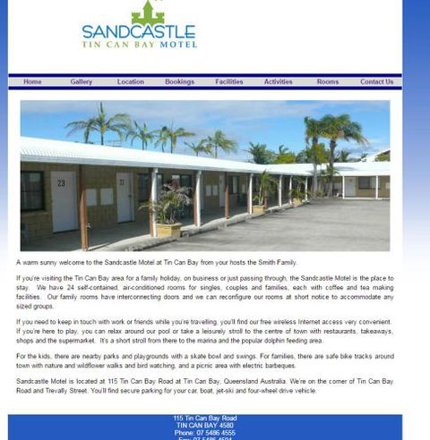 Sandcastle Motel Tin Can Bay - Accommodation Nelson Bay 0