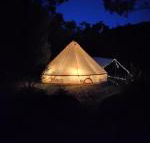 Glamping at Zeehan Bush Camp - Accommodation Nelson Bay