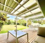 Hayes Beach House Jervis Bay Pet Friendly Award Winner Fireplace - Nelson Bay Accommodation.com