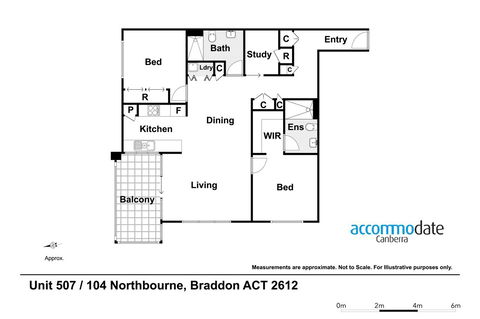 IQ Smart Apartments 704 Braddon ACT - Accommodation Nelson Bay 5