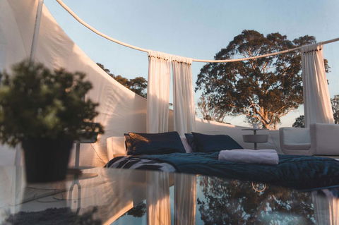 Coonawarra Bubble Tents - Nelsons Bay Accommodation 12