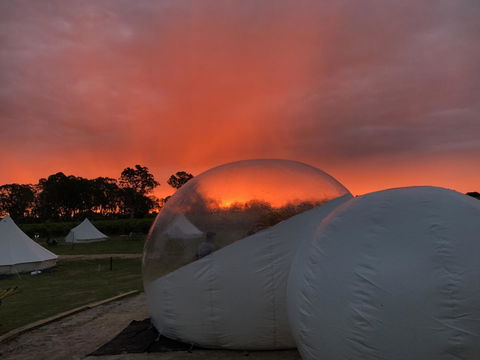 Coonawarra Bubble Tents - Nelsons Bay Accommodation 0