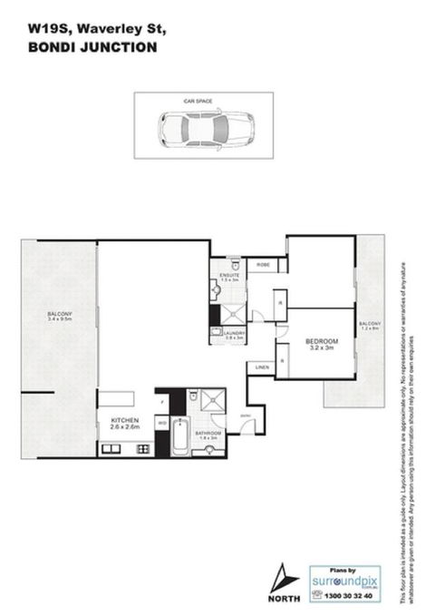 The Junction Palais - Modern And Spacious 2BR Bondi Junction Apartment Close To Everything - Accommodation Nelson Bay 5