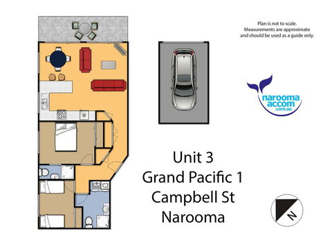 Grand Pacific I Unit 3 - Accommodation Nelson Bay 1