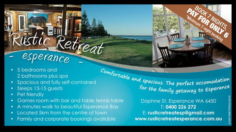 Rustic Retreat Esperance - Accommodation Nelson Bay 33
