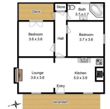 Kerrellie Cottages 2, 4 & 8 Reid Street - Accommodation Nelson Bay 12
