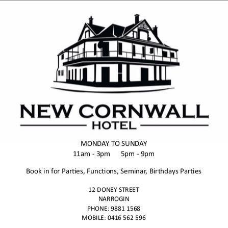 New Cornwall Hotel - Accommodation Nelson Bay 3