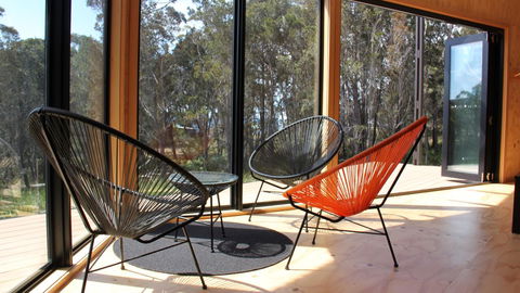 BAY OF FIRES ECO HUT Off Grid Experience At Binalong Bay - Accommodation Nelson Bay 11