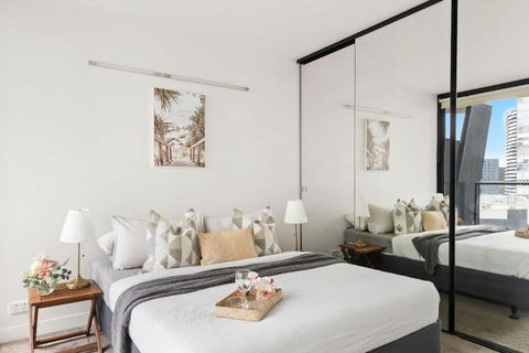 A 2 Bed 3min To Melbourne Central With Parking - Accommodation Nelson Bay 4